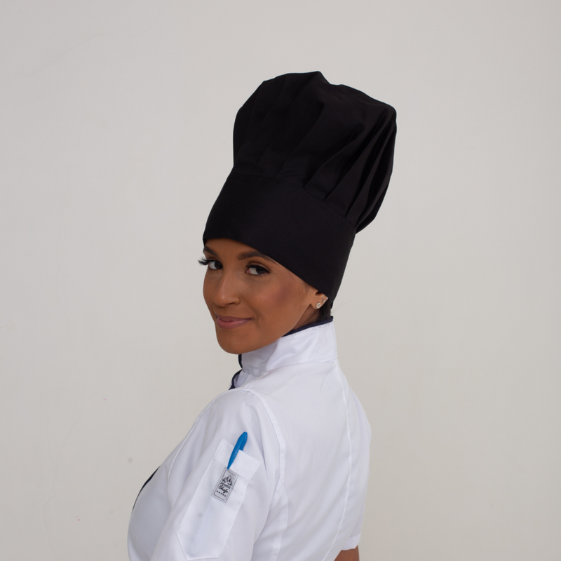 Chapéu de chef Preto