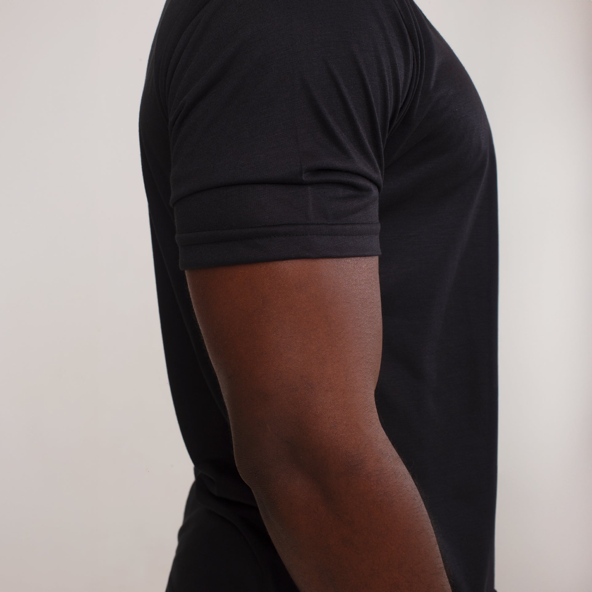Camisa Preta de Algodão Premium Masculina