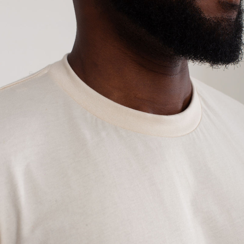 Camisa Bege de Algodão Premium Masculina