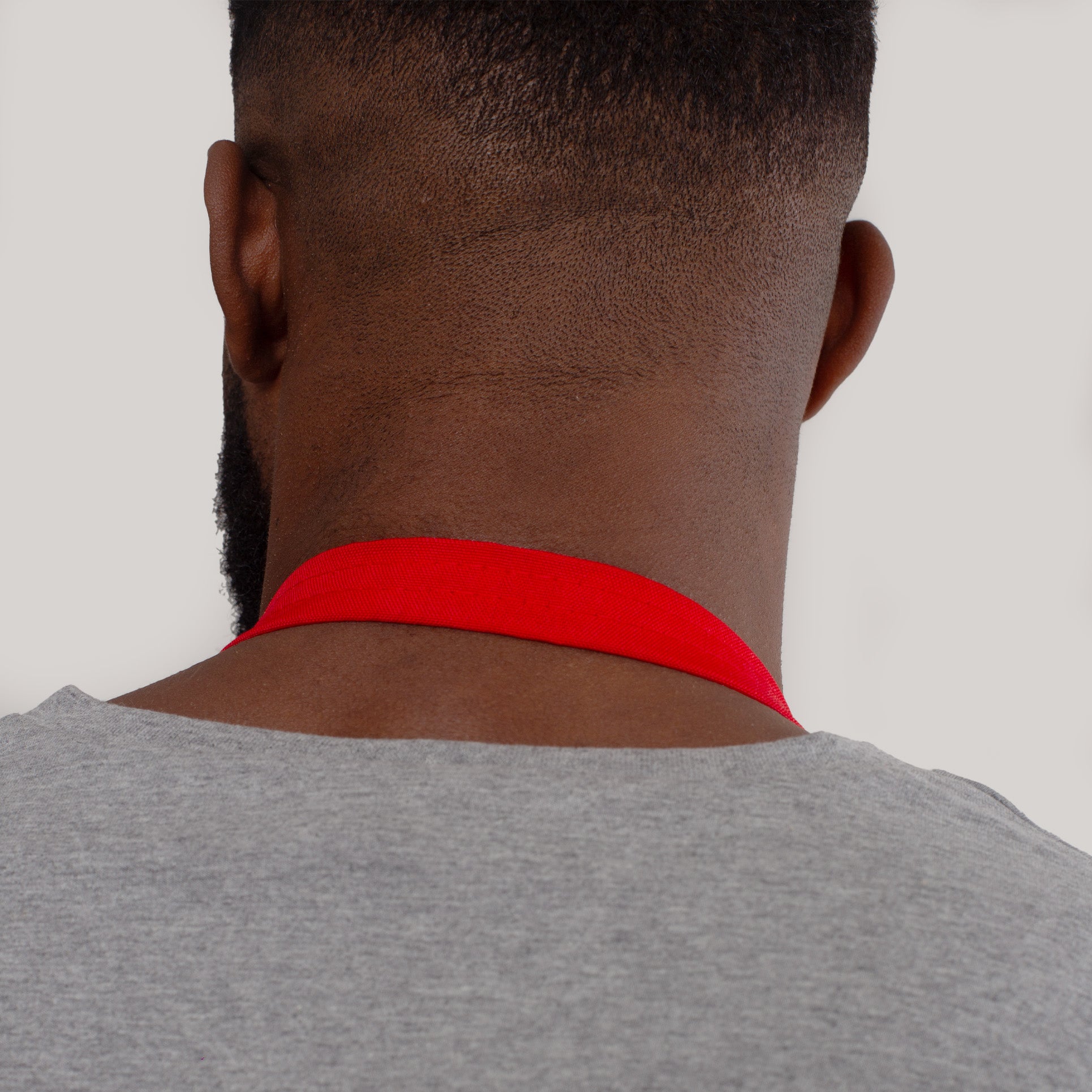 Avental para Garçom Vermelho Com Bolso Oxford