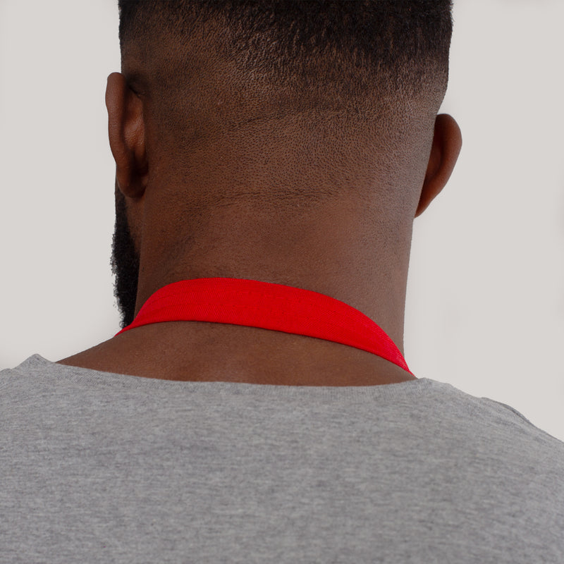 Avental para Garçom Vermelho Com Bolso Oxford