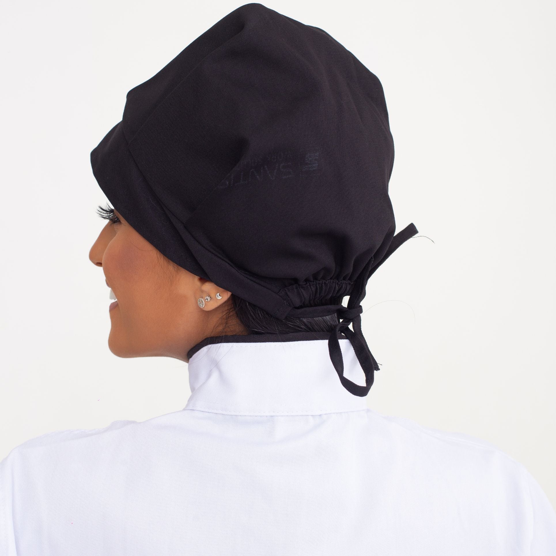 Touca Preta Para Cozinha