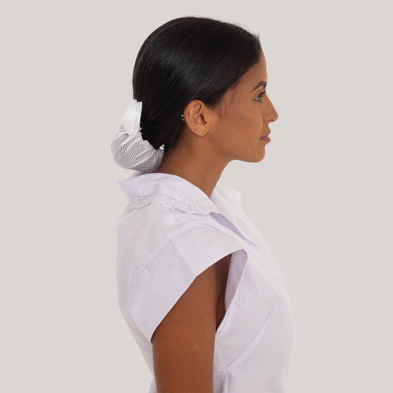 Coque com Laço e Redinha Branco
