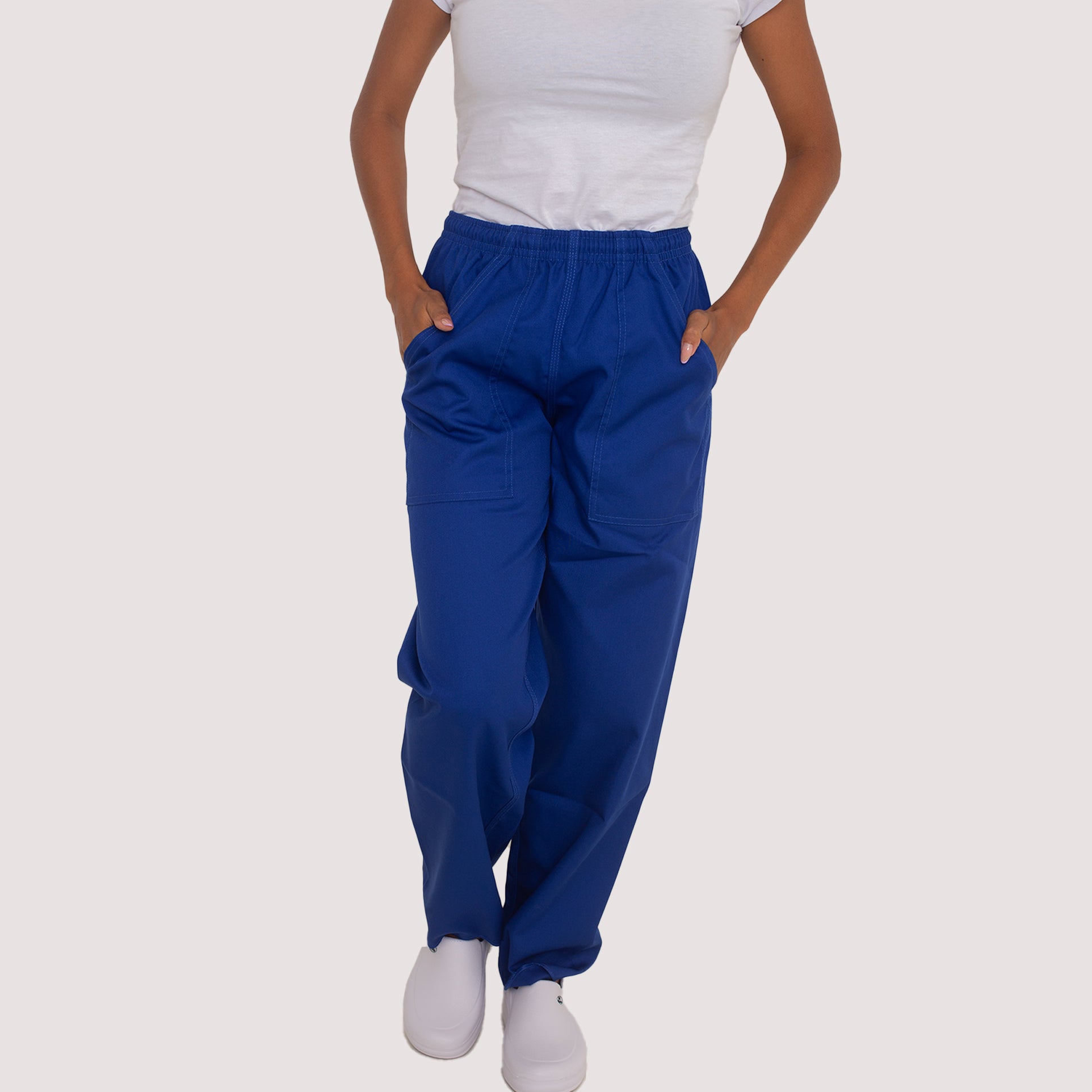 Calça Brim Azul Royal