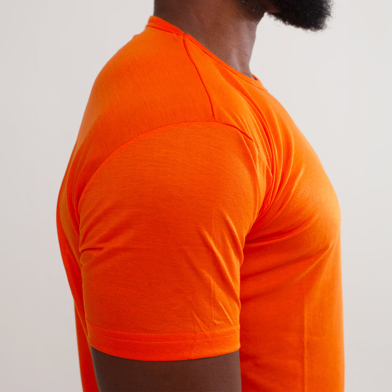 Camisa Laranja Malha Fria