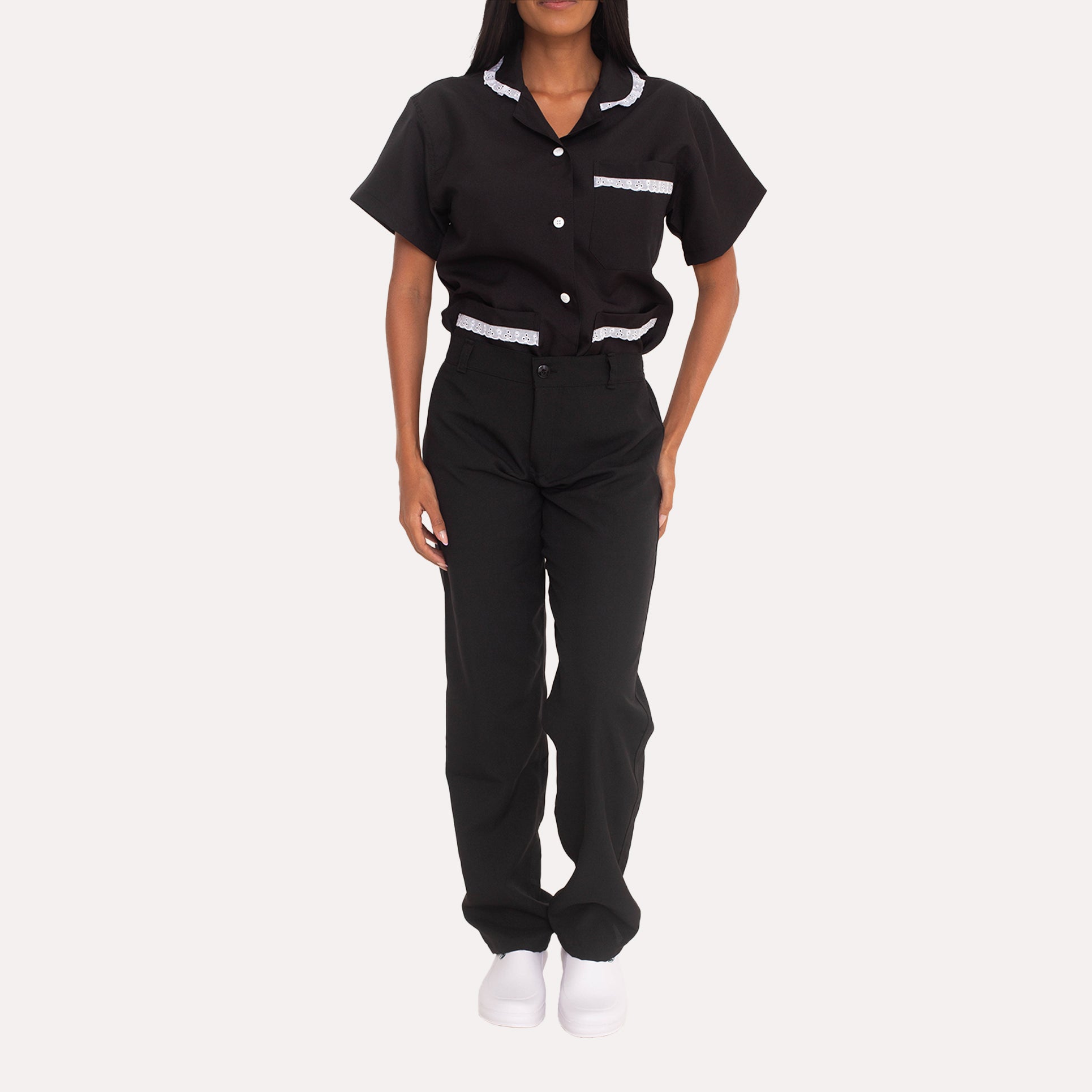 Uniforme Camareira Preto