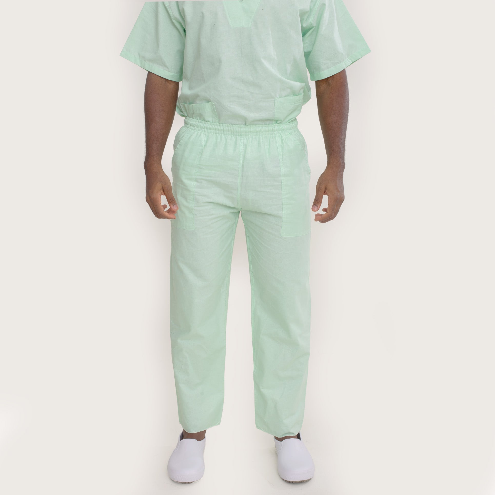 Uniforme Completo Hospitalar Verde (Jaleco + Calça)