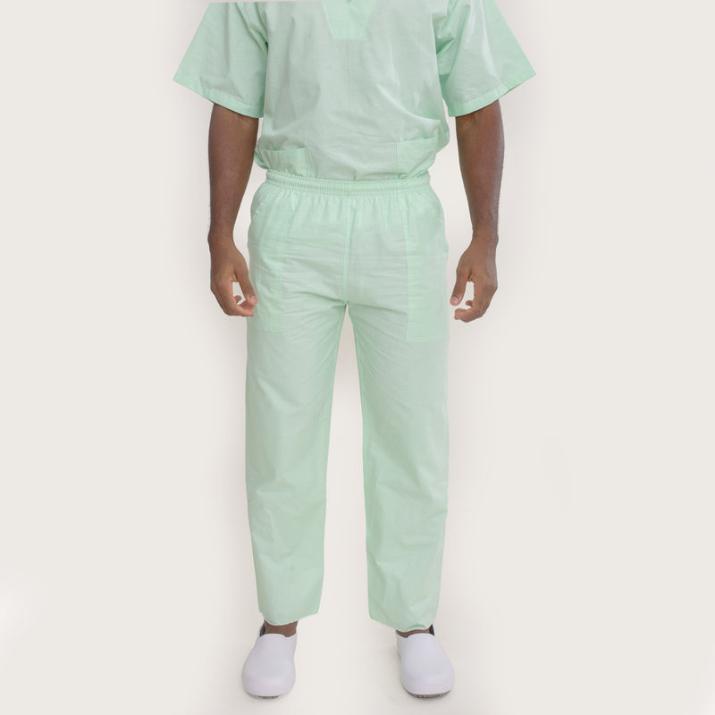 Uniforme Completo Hospitalar Verde (Jaleco + Calça)