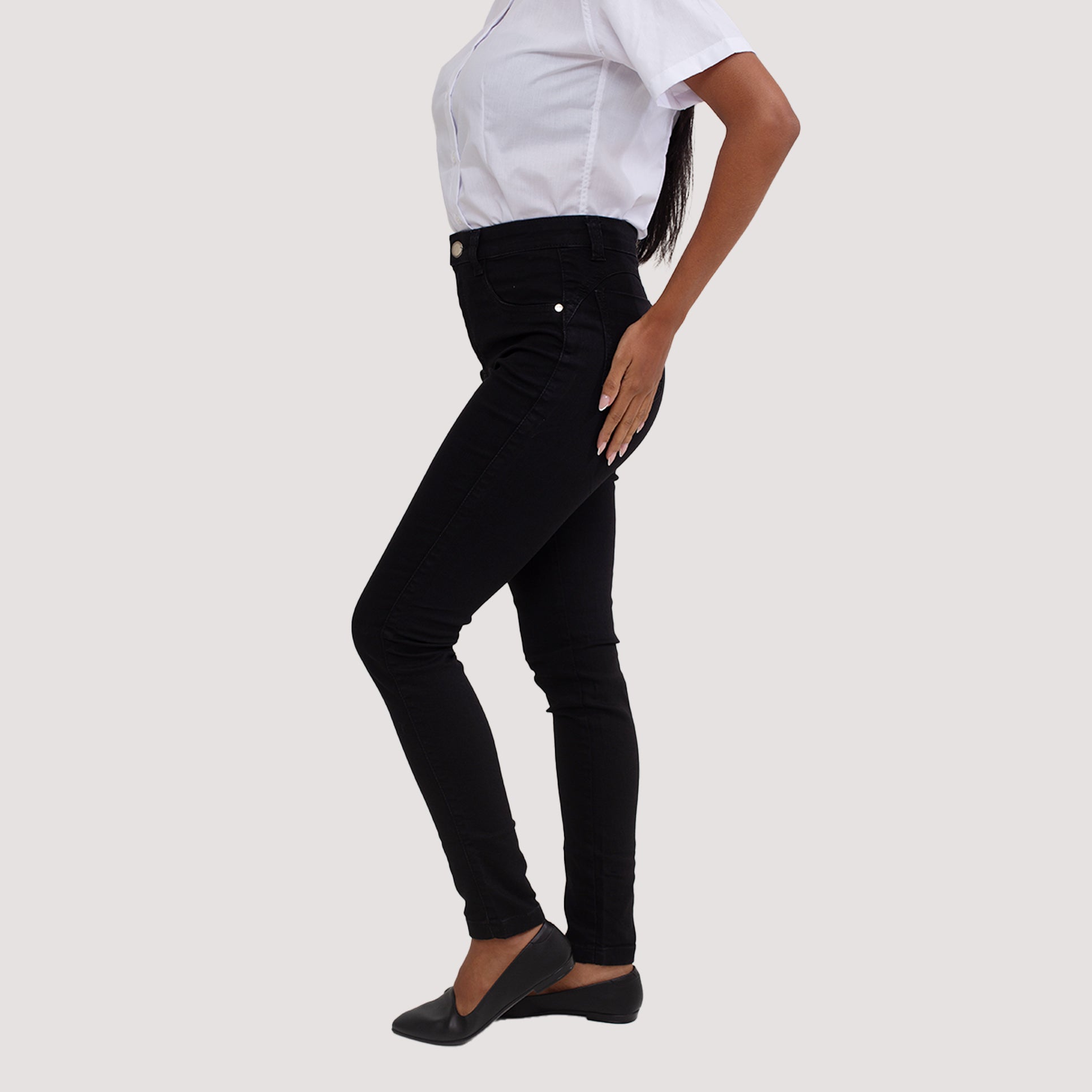 Calça Jeans Feminina Preta