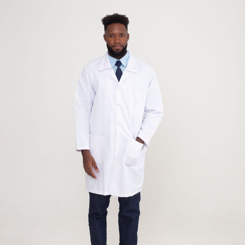 Jaleco Branco Longo Oxford
