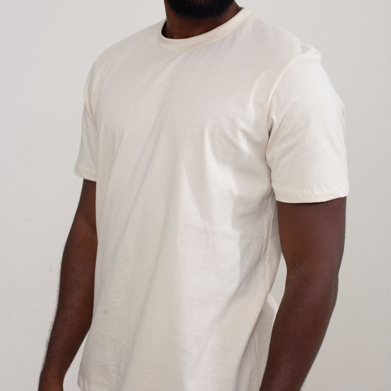 Camisa Bege de Algodão Premium Masculina