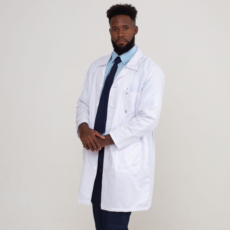 Jaleco Branco Longo Oxford