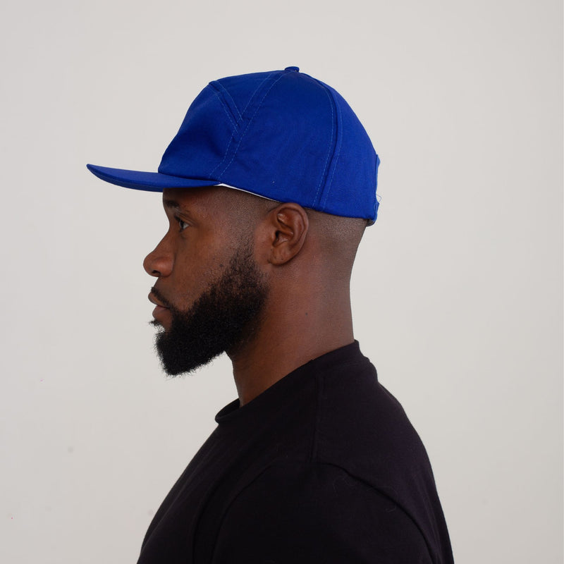 Boné de Brim Azul Royal