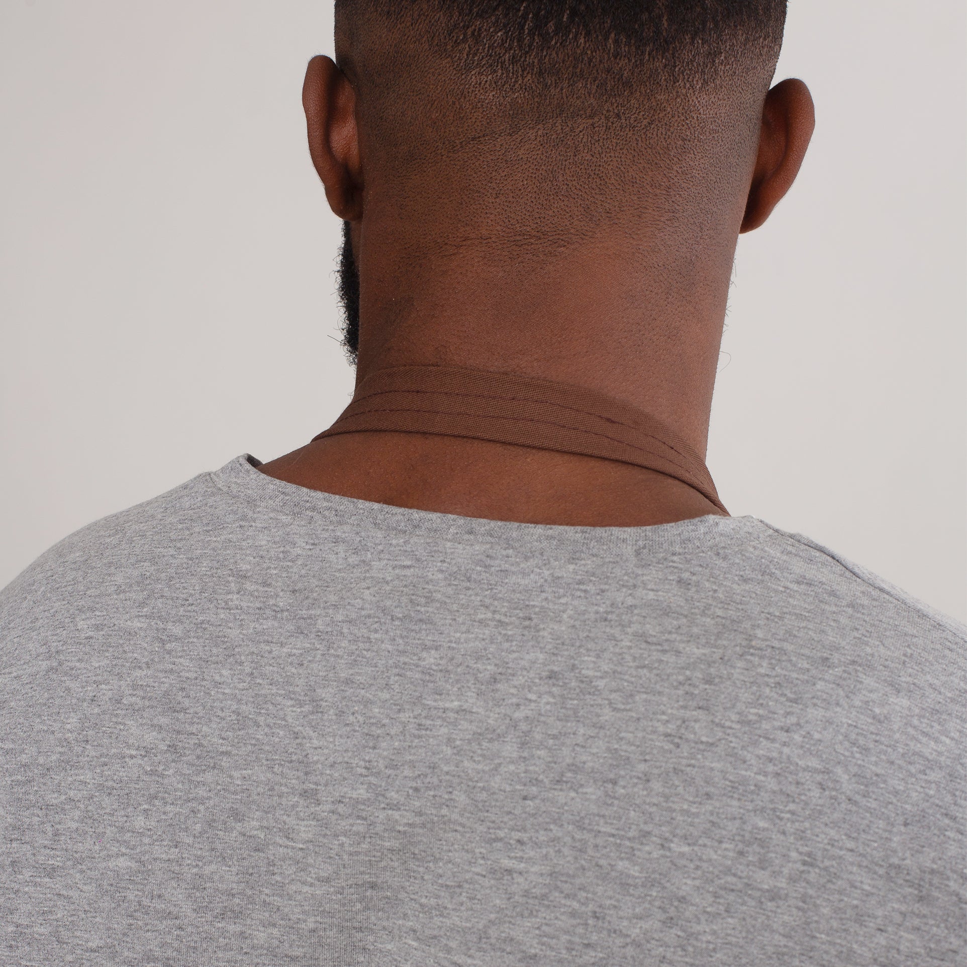 Avental para Garçom Marrom Com Bolso Oxford