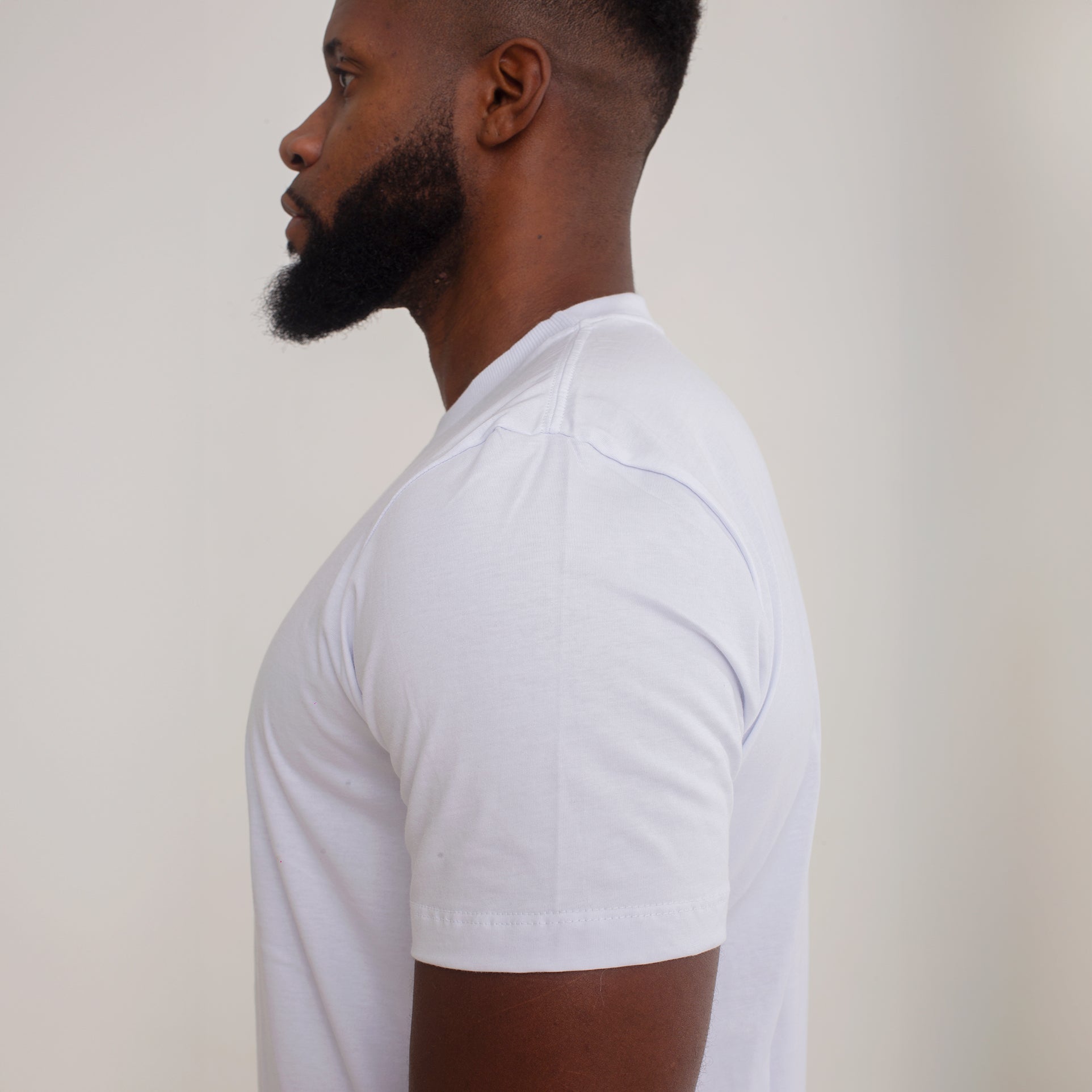 Camisa de Malha 100% Algodão Branca Mr Chef