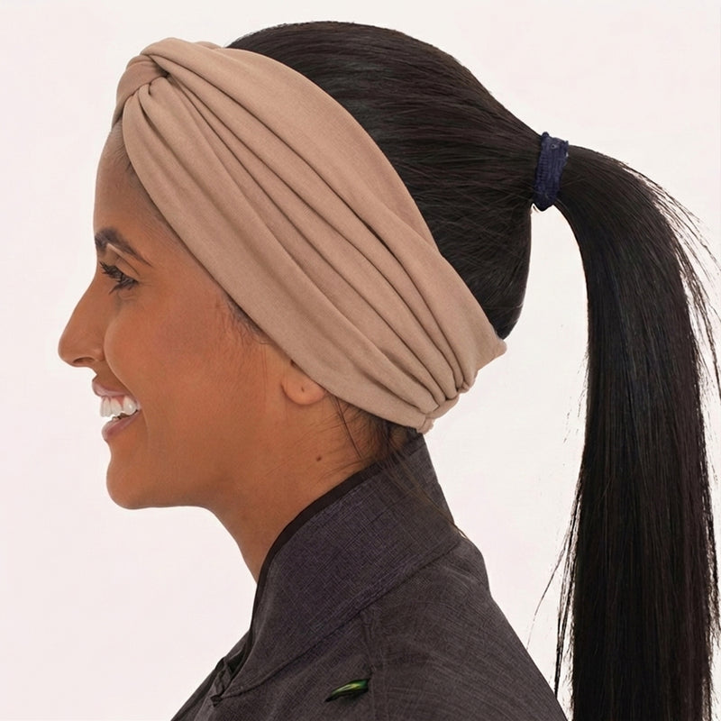 Bandana Faixa Bege