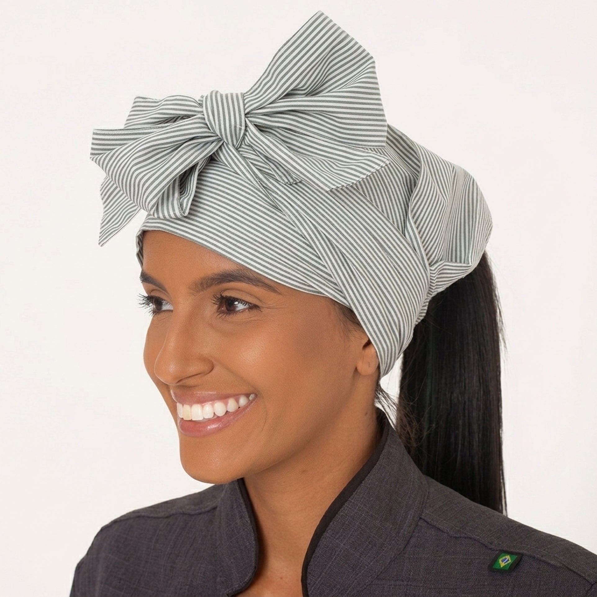 Bandana Faixa Listrada Verde