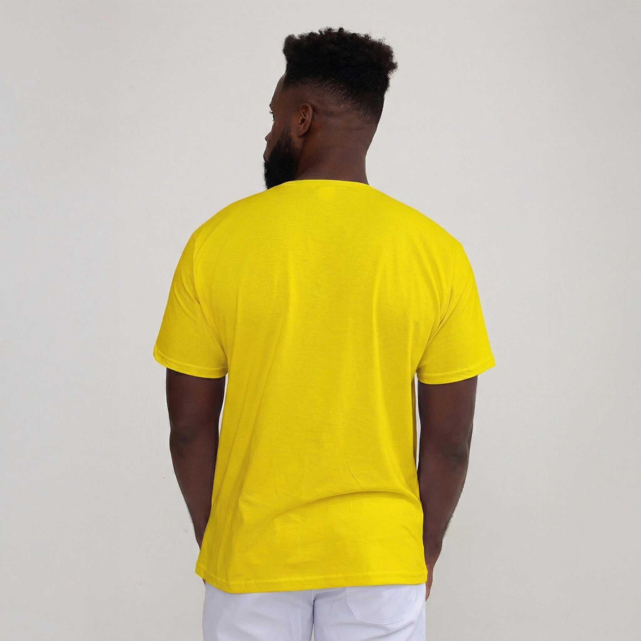 Camisa Amarelo Claro Malha Fria