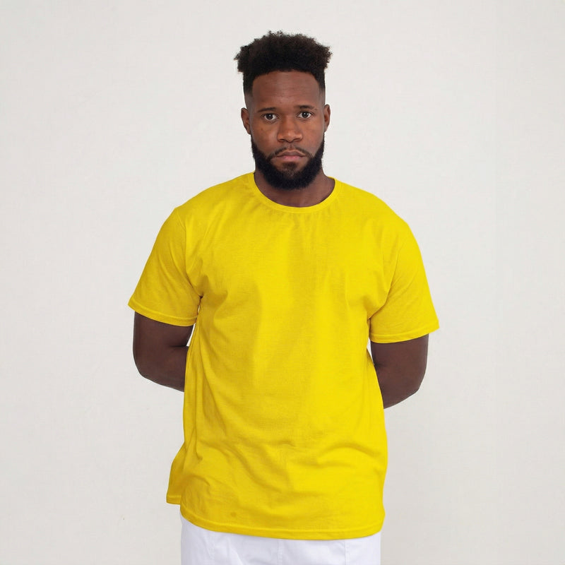 Camisa Amarelo Claro Malha Fria