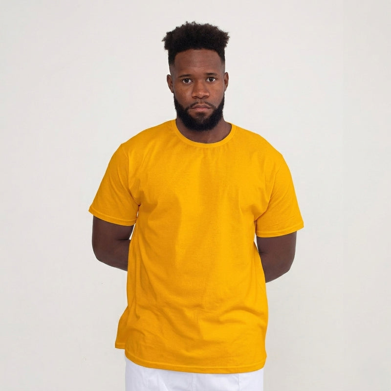 Camisa Amarelo Ouro Malha Fria