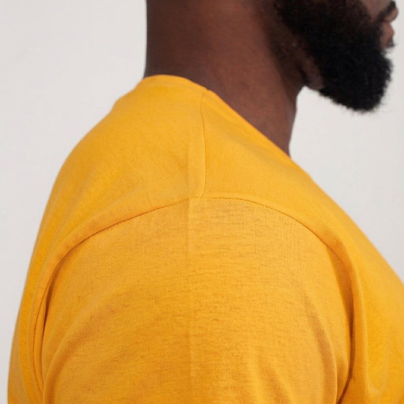 Camisa Amarelo Ouro Malha Fria