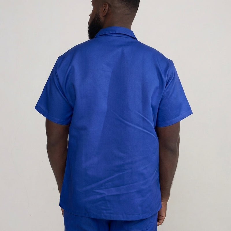 Jaleco Gola Esporte Brim Azul Royal