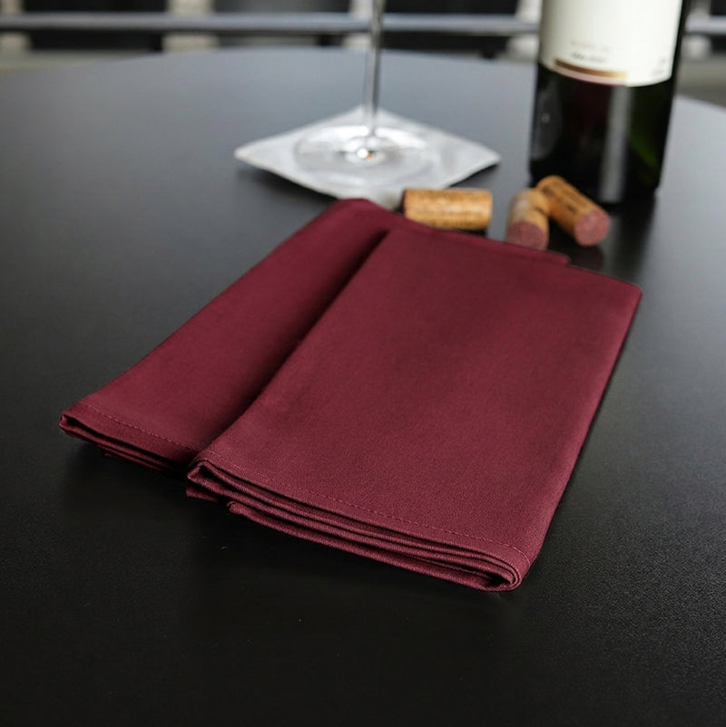 Kit 10 Panos Bordô Para Vinho