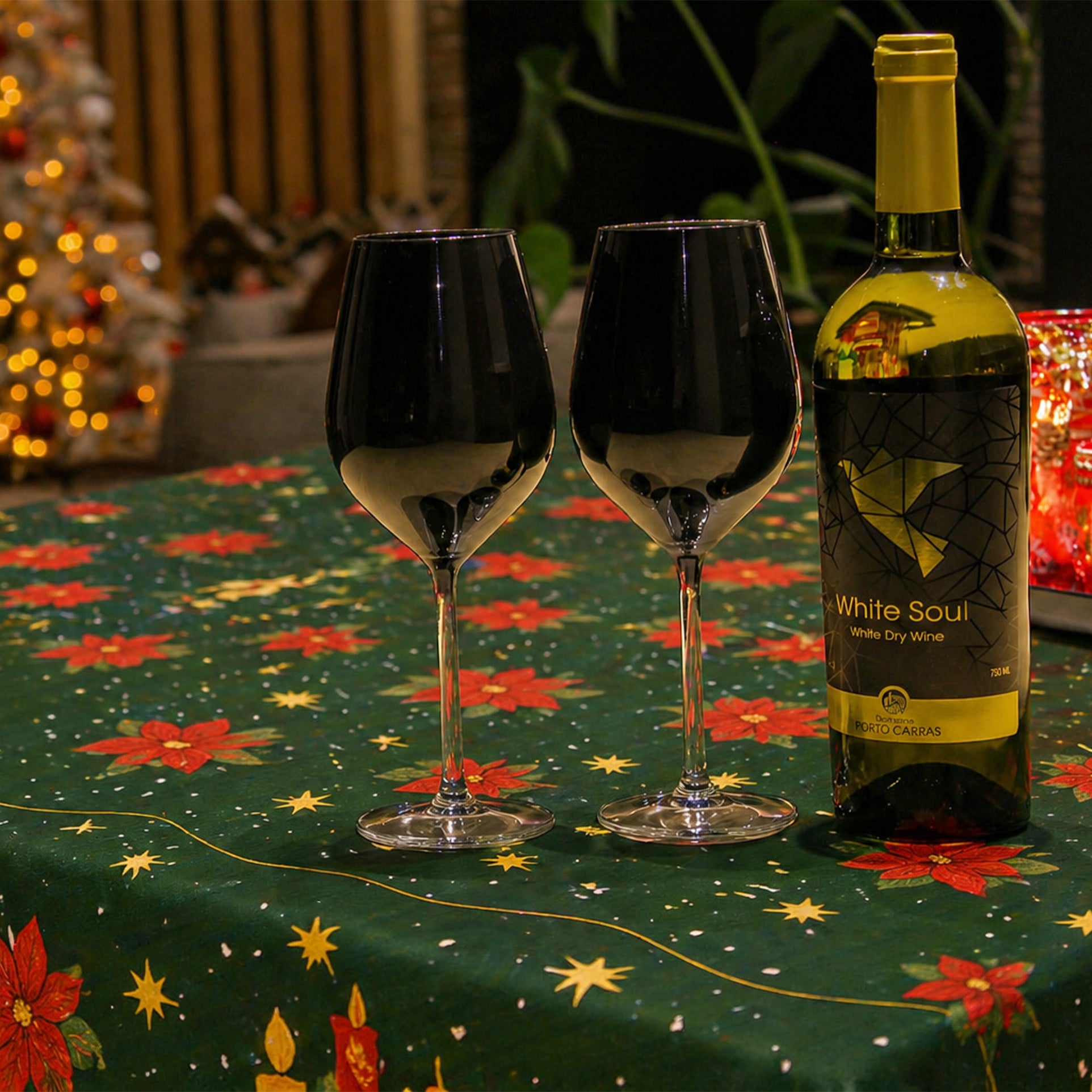 Toalha de Mesa Natal Verde