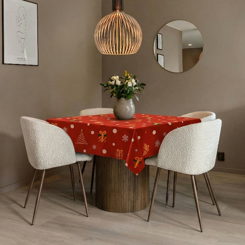 Toalha de Mesa Árvore Natal 1,50x1,50 Quadrada