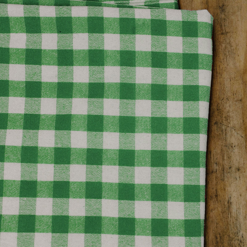 Toalha de Mesa Xadrez 2,20x1,50 Verde Retangular