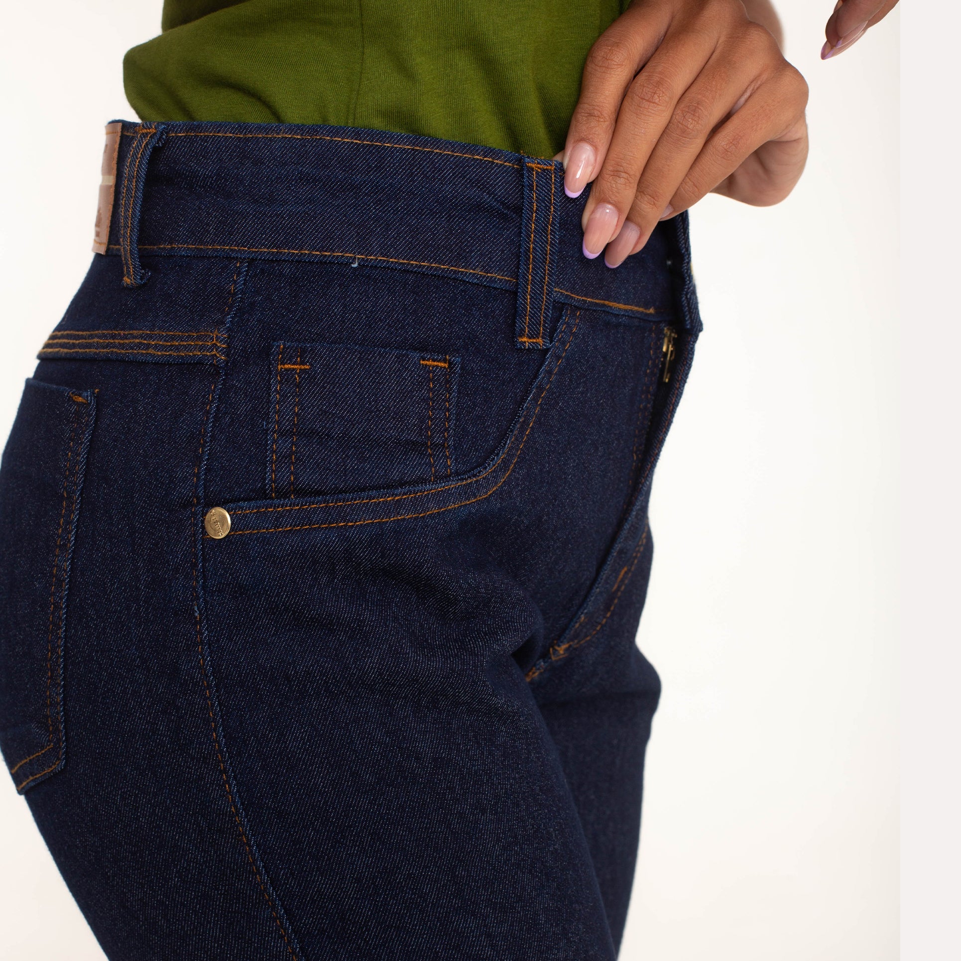 Calça Jeans Feminina Azul Marinho