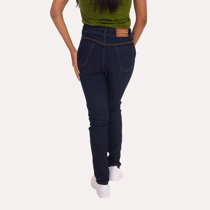 Calça Jeans Feminina Azul Marinho