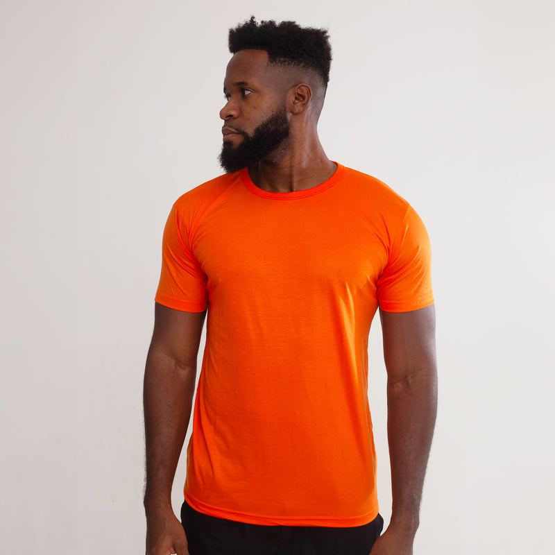 Camisa Laranja Malha Fria