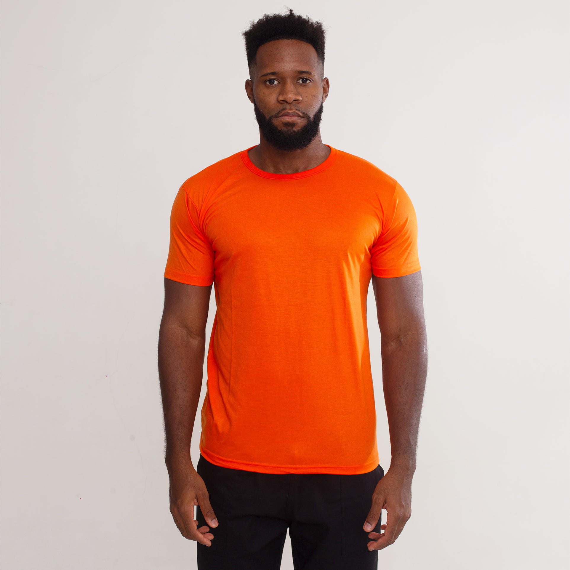 Camisa Laranja Malha Fria