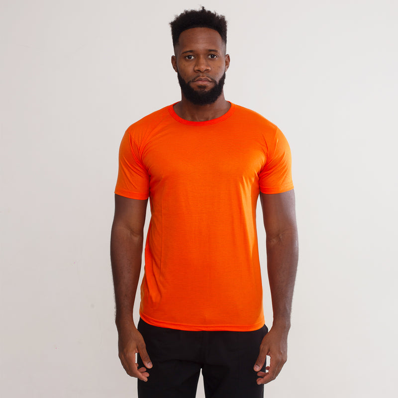 Camisa Laranja Malha Fria