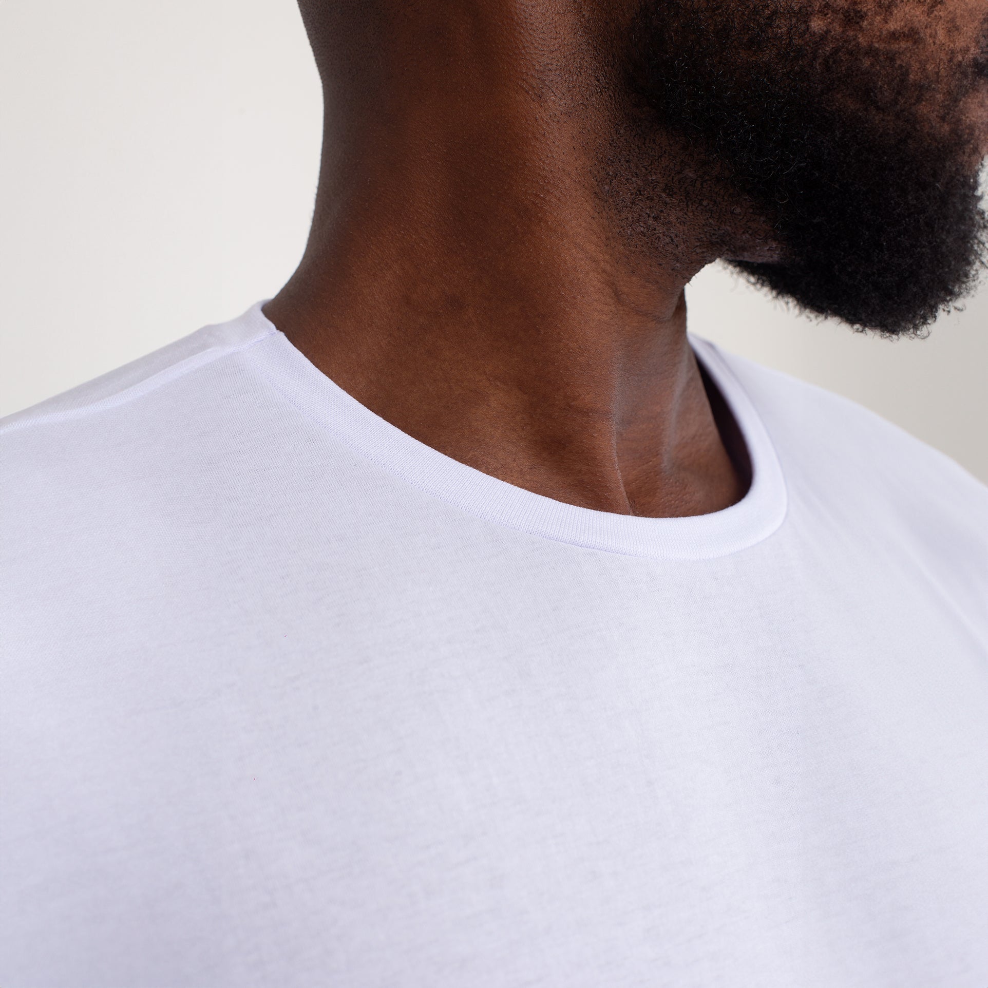 Camisa Branca de Malha 100% Algodão