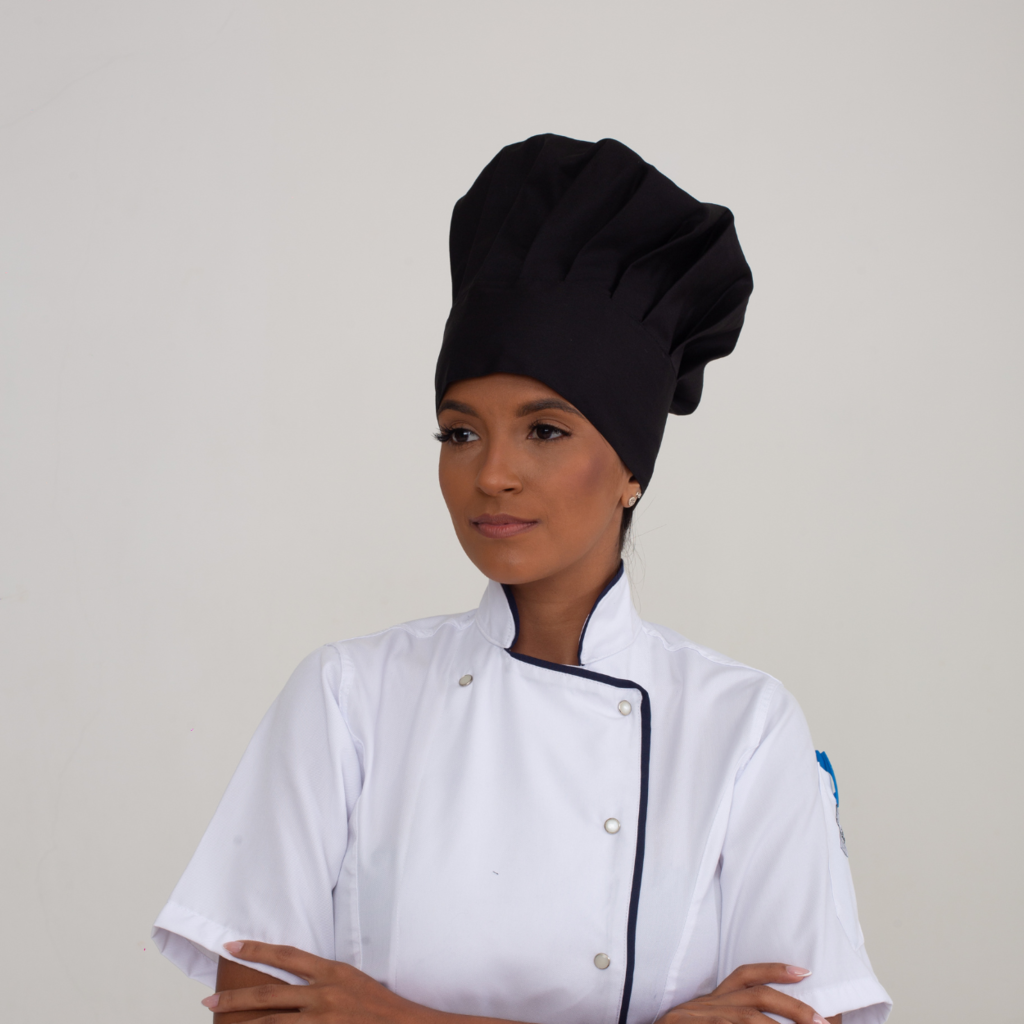 Chapéu de chef Preto