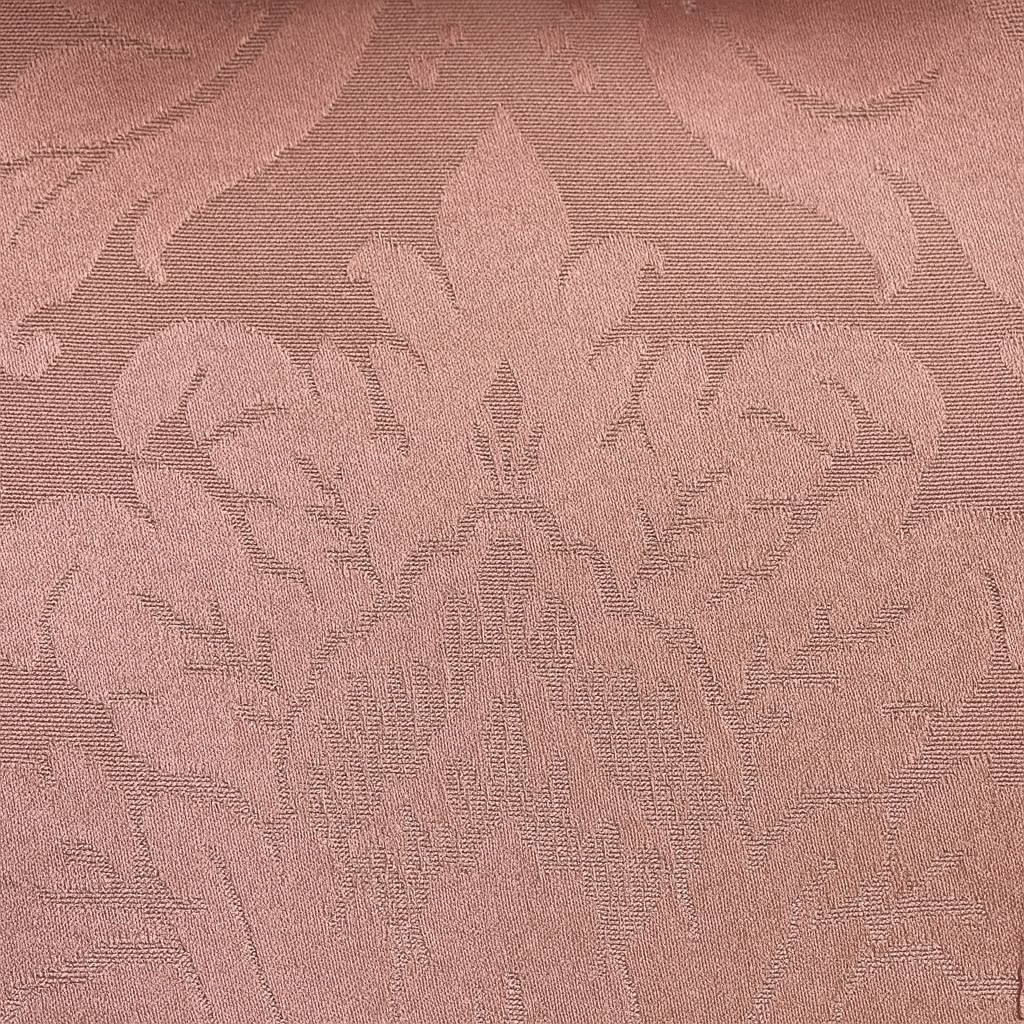 Toalha de Mesa Jacquard Rosa 1,50x1,50 Quadrada