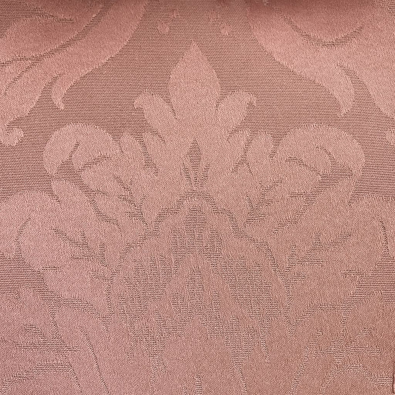 Toalha de Mesa Jacquard Rosa 1,50x1,50 Quadrada