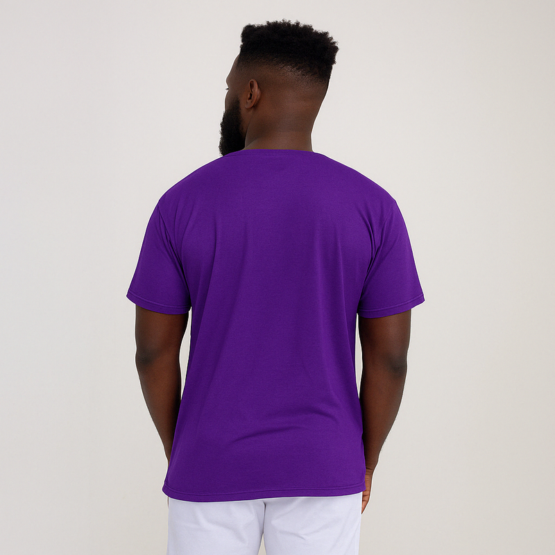 Camisa Roxa Malha Fria