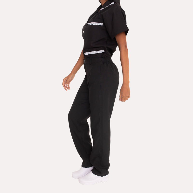 Uniforme Camareira Preto