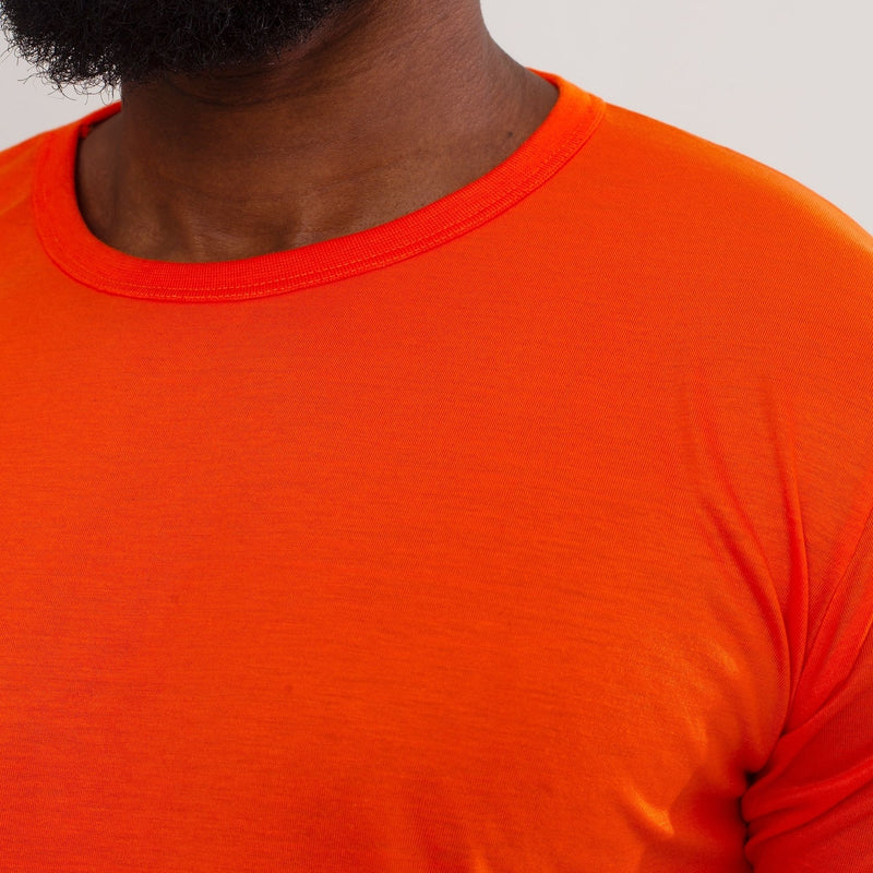 Camisa Laranja Malha Fria