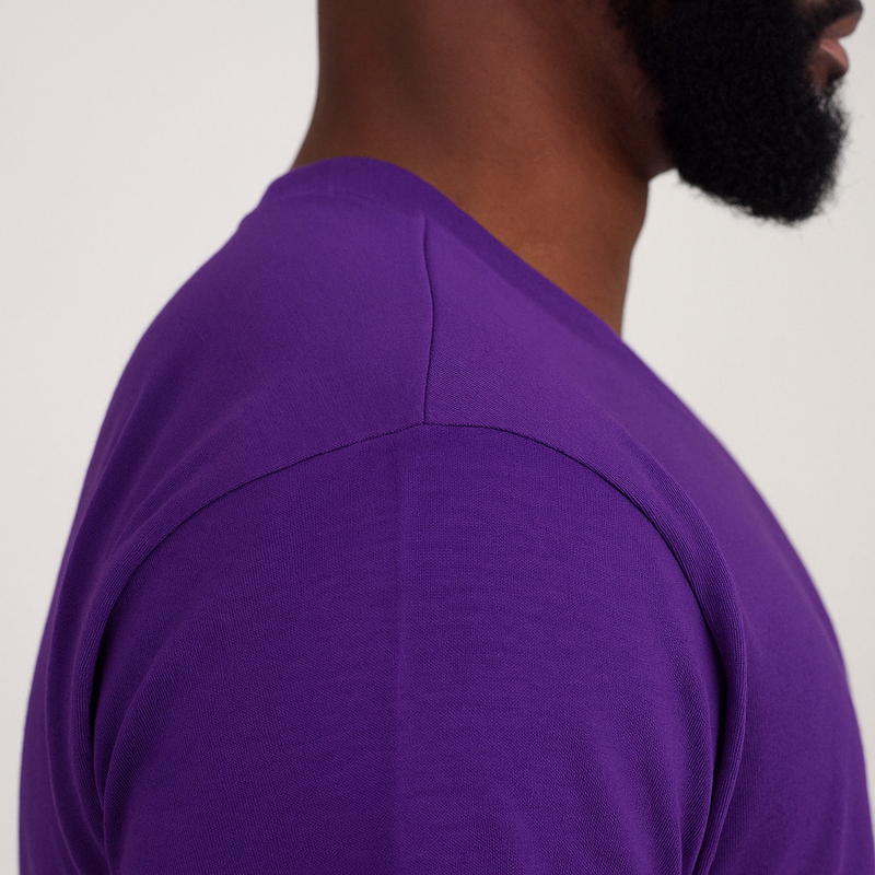 Camisa Roxa Malha Fria