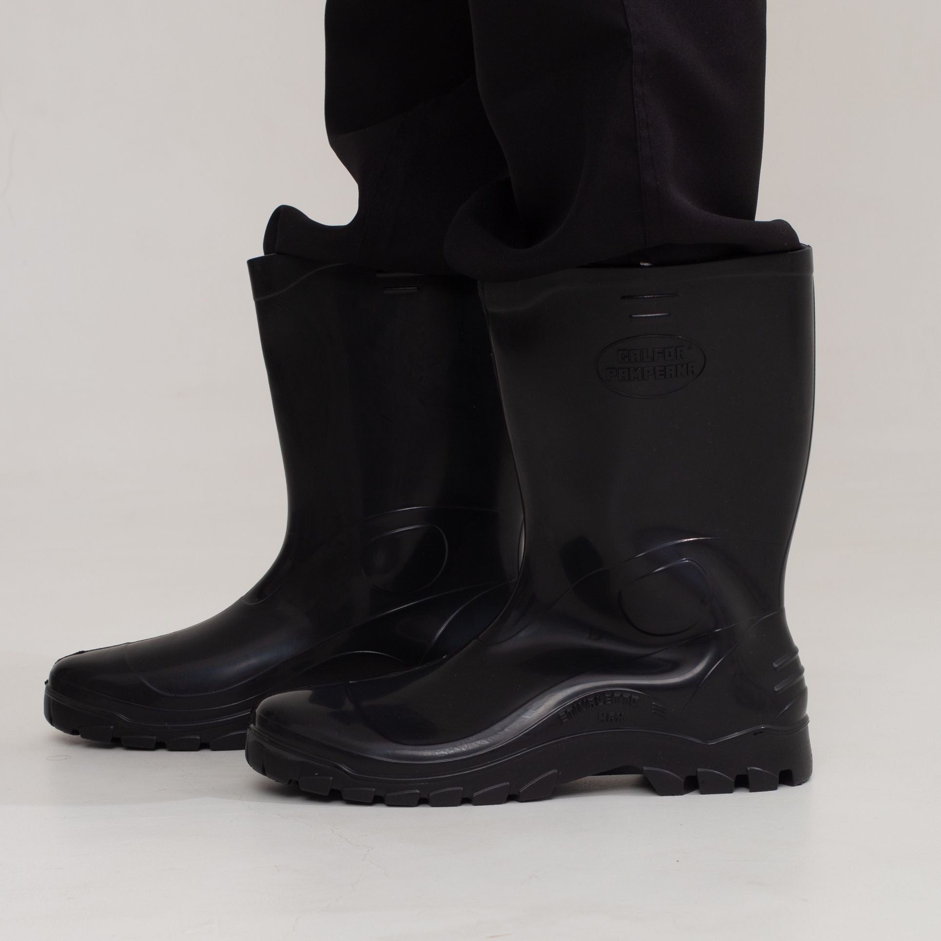 Galocha Preta Cano Curto