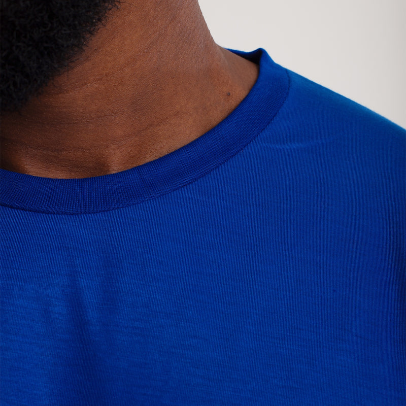 Camisa Azul Royal Malha Fria