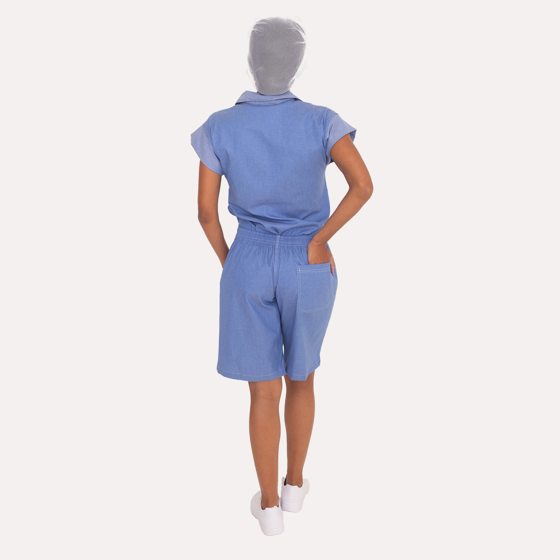 Uniforme babá Azul Claro