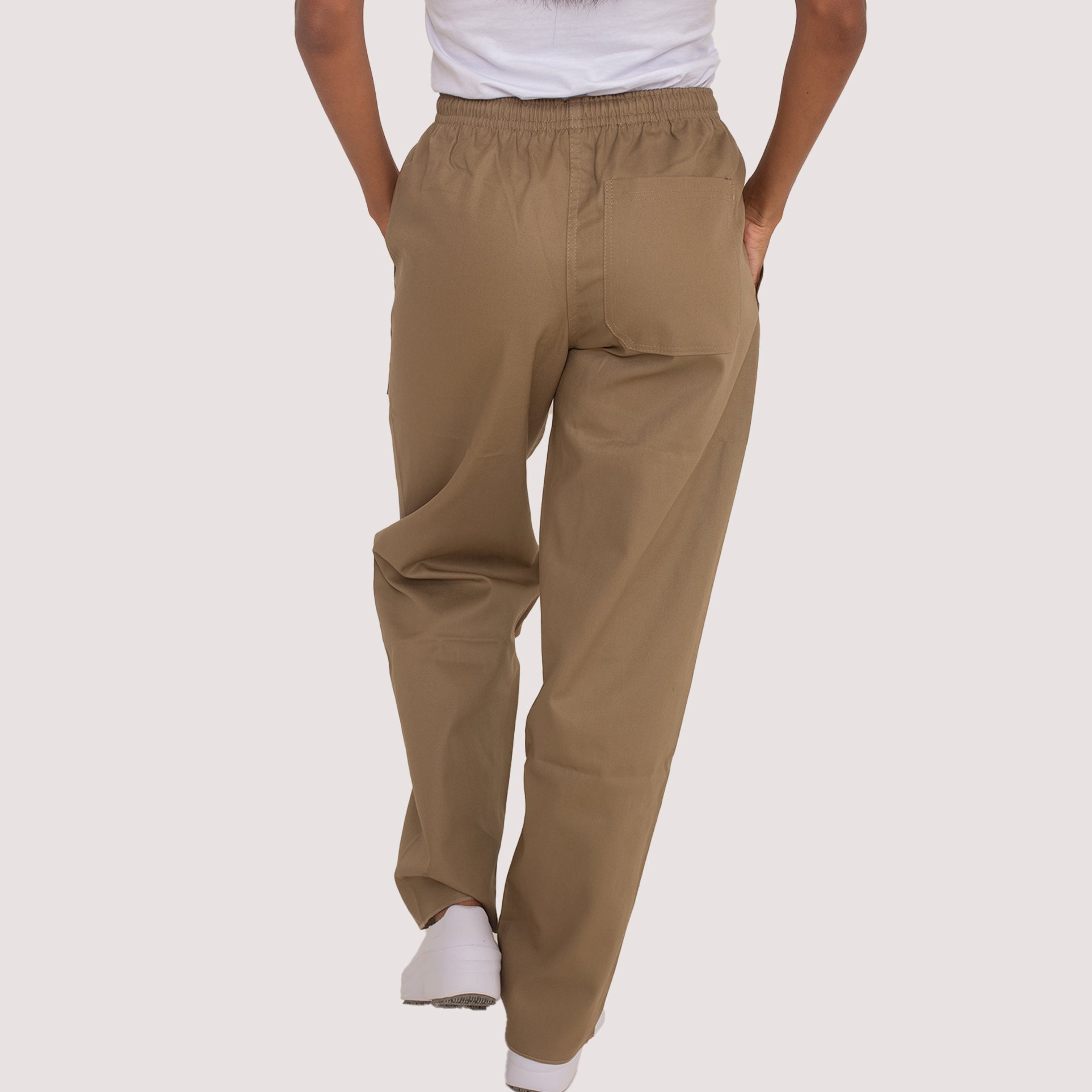 Calça Bege Brim
