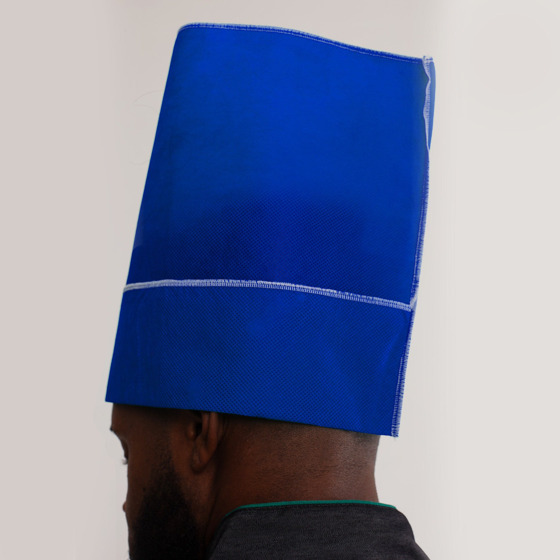 Chapéu de chef TNT Azul Royal