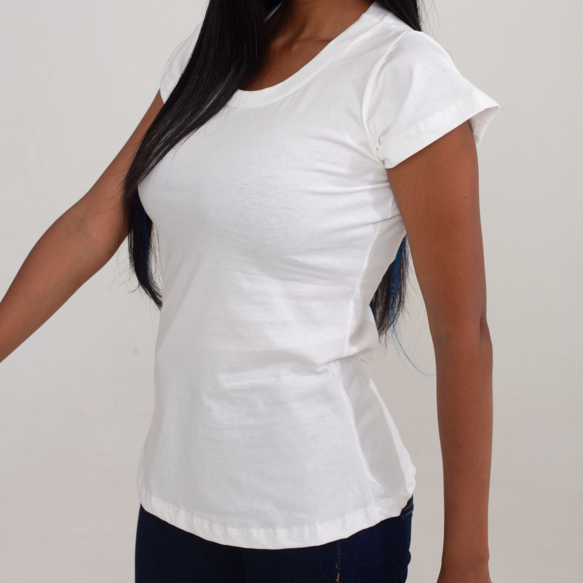 Camisa Off White de Algodão Premium Feminina