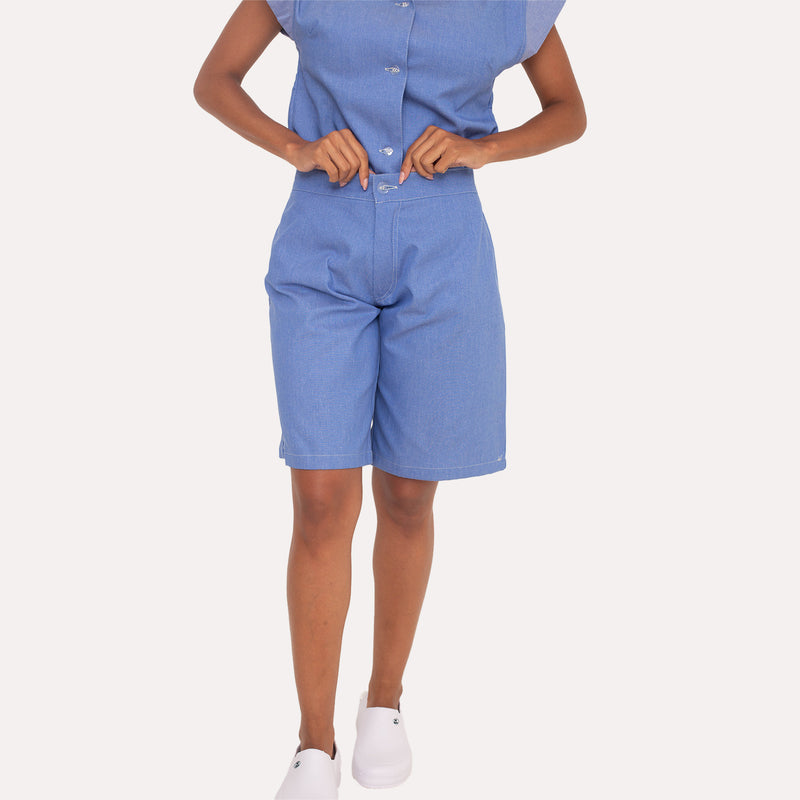Uniforme babá Azul Claro
